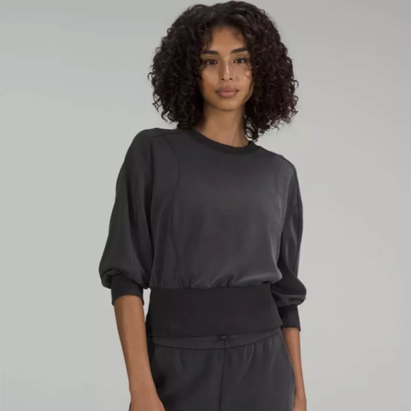 Softstreme Ribbed-Hem Pullover - Picture 1 of 5